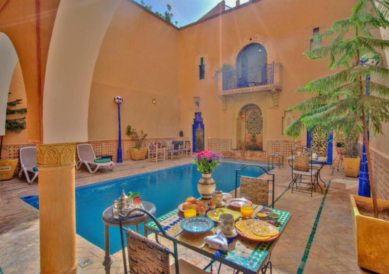 Riad La Villa Bleue & Spa Marrakesh Exterior photo